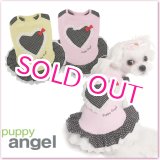 画像: 【30%OFF】【犬 服】【PUPPYANGEL】ドッティーハートドレス【メール便無料】