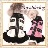 画像: 【再々入荷】【犬 服】【2480円】カメリア＆クラウンストーンのクールキュートなワンピース【LOVABLEDOG】