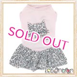 画像: 【新作】【在庫限り】【2180円】【犬 服】ピンキーヒョウ柄ワンピース【ISBONBON】【メール便OK】